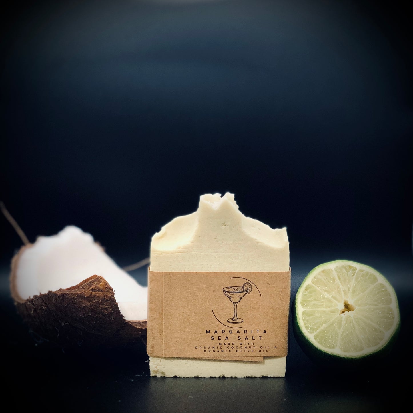 Margarita (Coconut & Lime) Sea Salt Goat's Milk Bar Soap