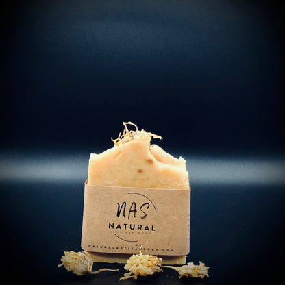 Honey Calendula & Lemongrass Goat's Milk Bar Soap