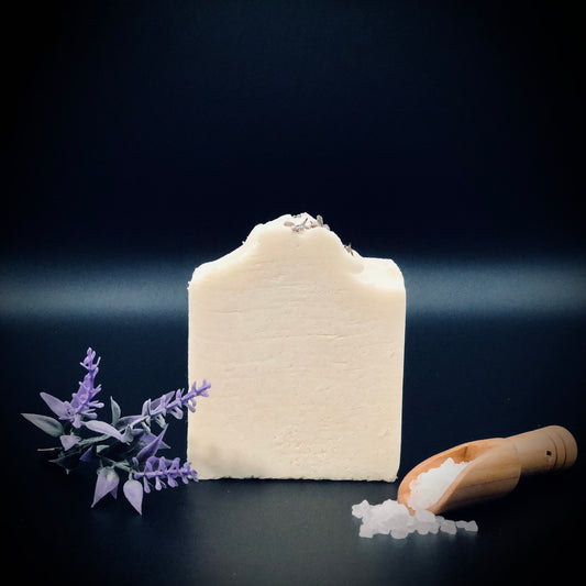 Lavender Sea Salt Goat's Milk Bar Soap