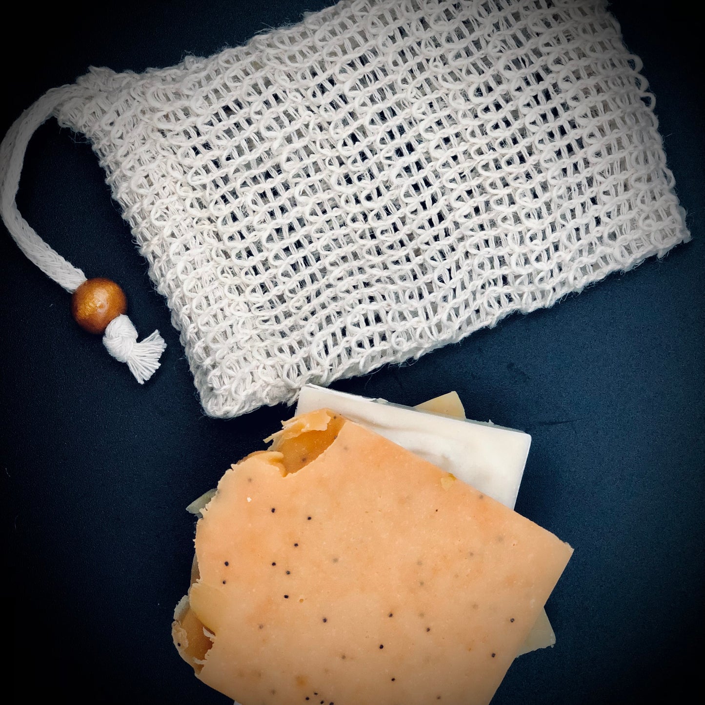 Sisal Soap Scrap Bag