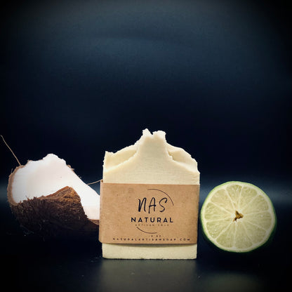 Margarita (Coconut & Lime) Sea Salt Goat's Milk Bar Soap
