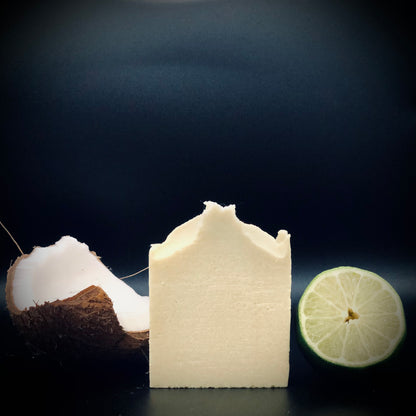 Margarita (Coconut & Lime) Sea Salt Goat's Milk Bar Soap